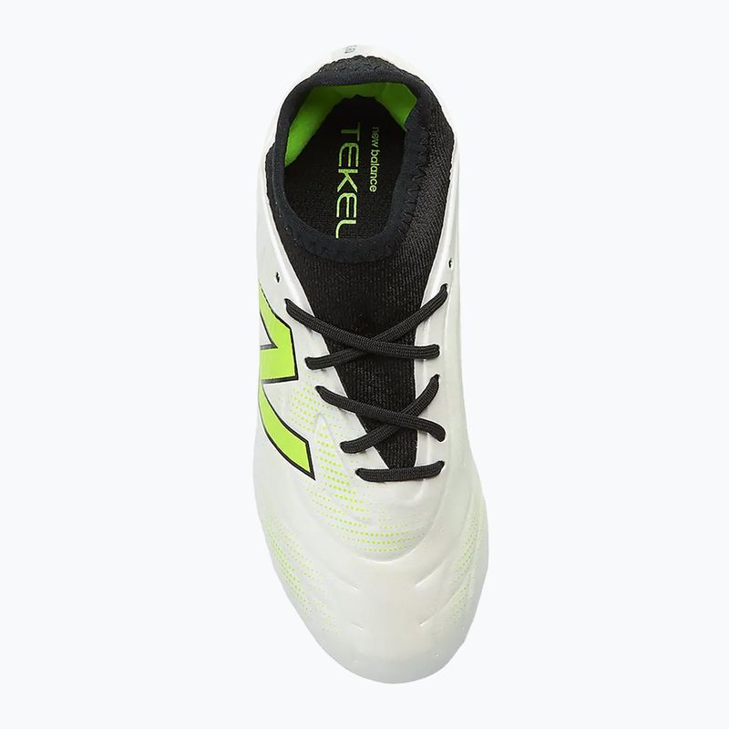 Children's football boots New Balance Tekela Team Low JR FG white 6