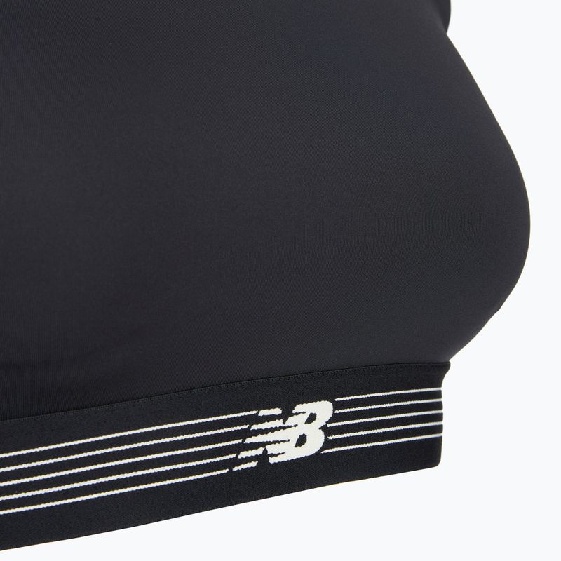 Training bra New Balance AC Train black/white 9