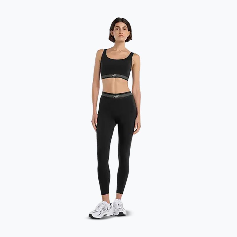 Training bra New Balance AC Train black/white 2