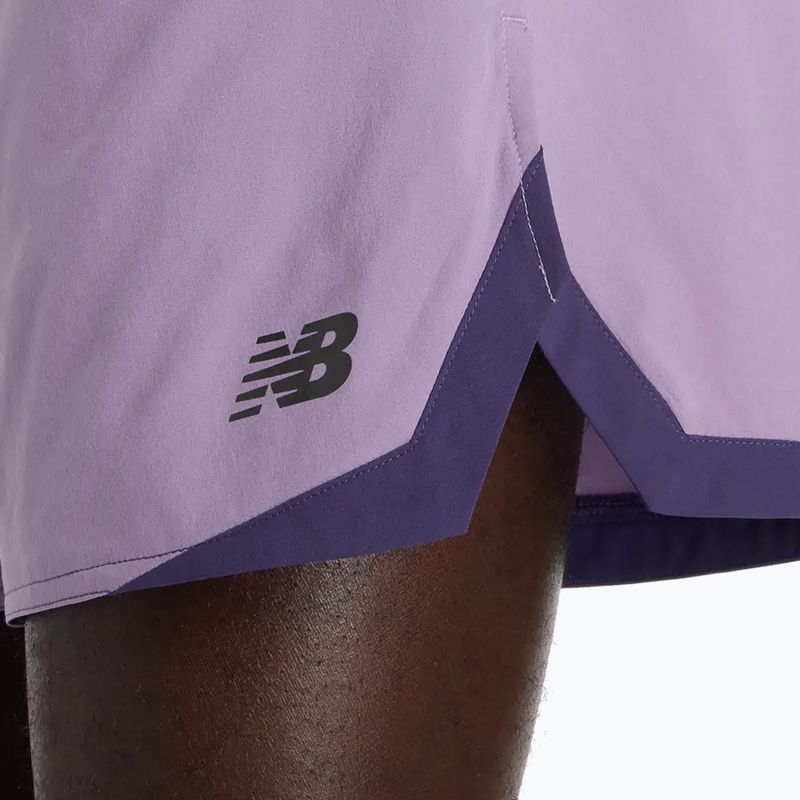 Men's running shorts New Balance Run Essentials 5" condied violet 6