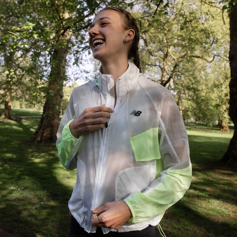 Women's running jacket New Balance RC afterglow 12