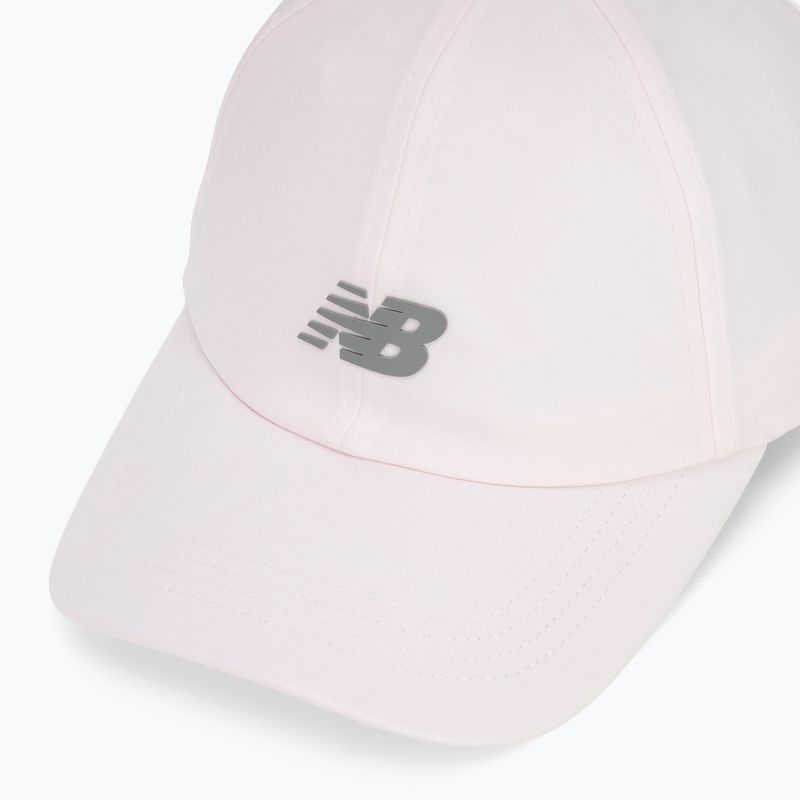 Baseball cap New Balance 5 Panel Performance V 2.0 pink salt 3