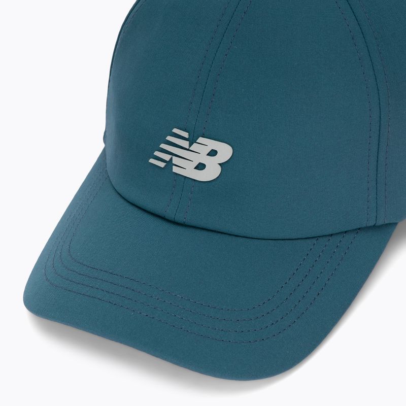 Baseball cap New Balance 6 Panel Performance V 2.0 big teal 3
