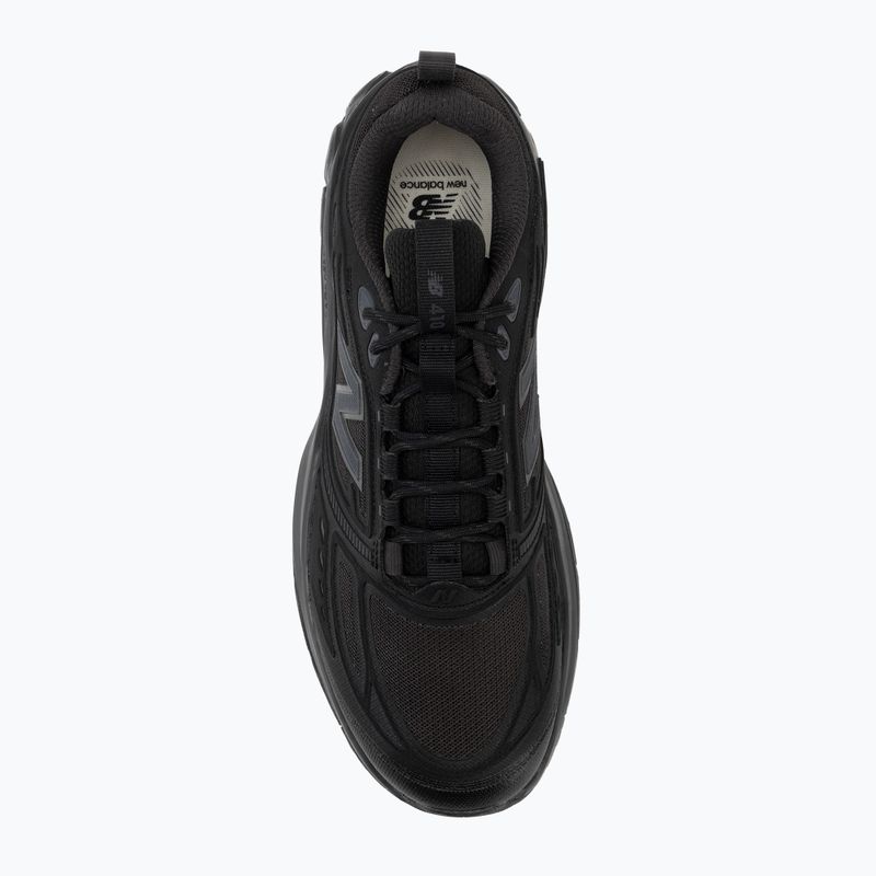 Men's running shoes New Balance 410's V9 black/neptune grey/castlerock 5