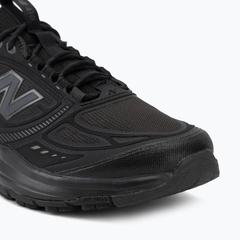 Men's running shoes New Balance 410's V9 black/neptune grey/castlerock 7