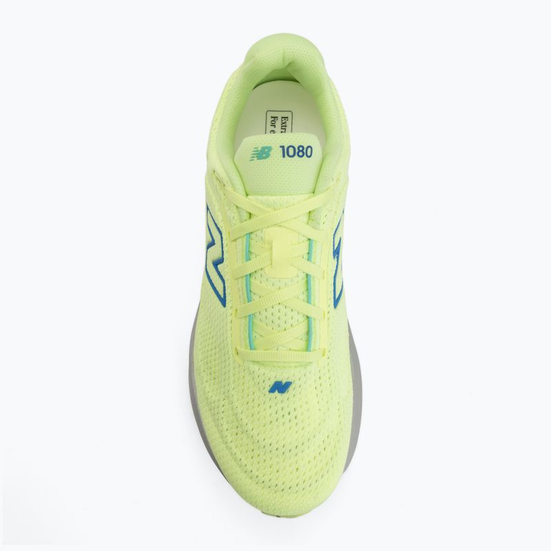 Men's running shoes New Balance 1080'S V15 afterglow/blue bird/silver metallic 5