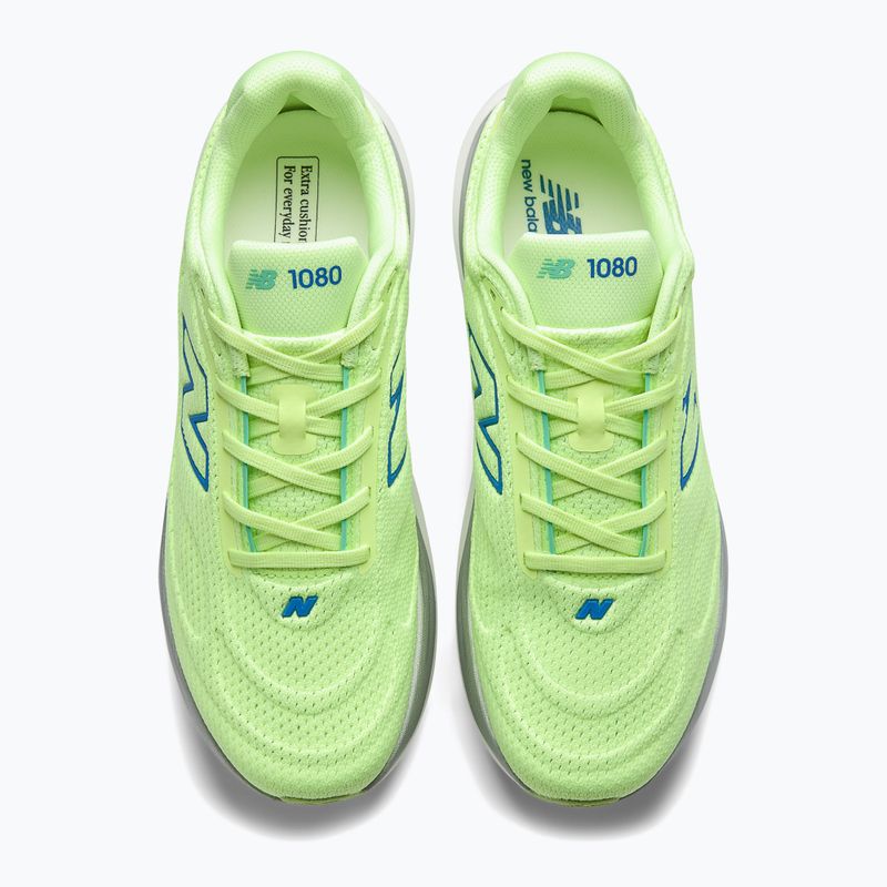 Men's running shoes New Balance 1080'S V15 afterglow/blue bird/silver metallic 4