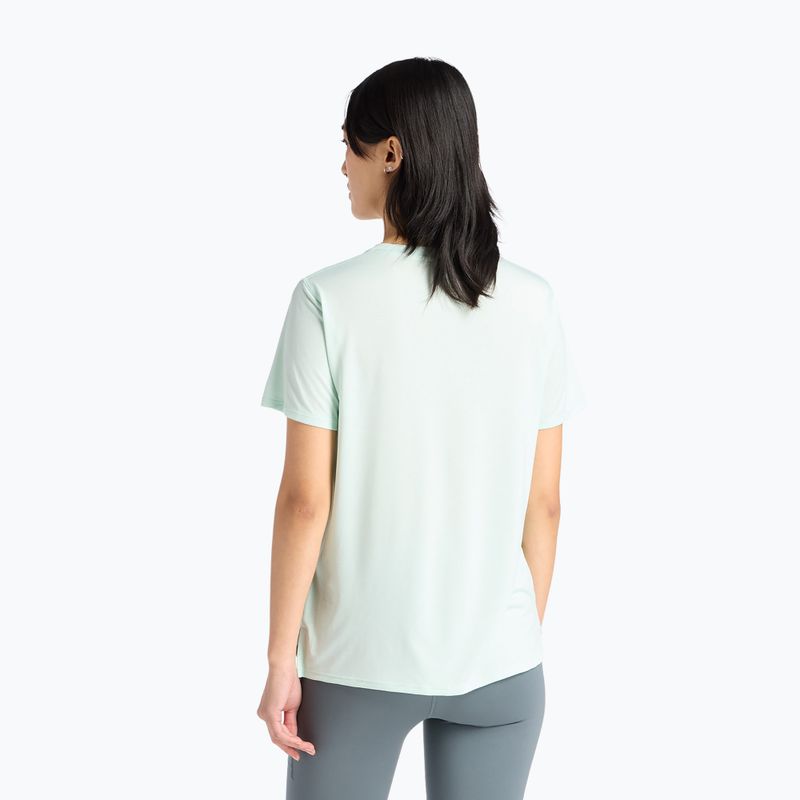 Women's running top New Balance Essentials cosmic jade 2