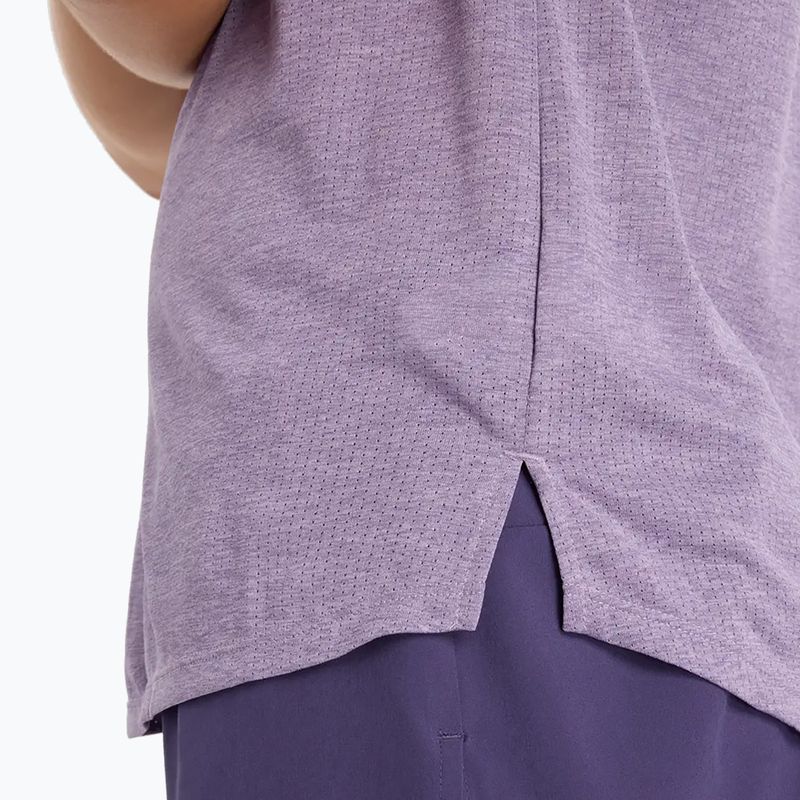 Women's T-shirt New Balance Athletics candied violet heather 6