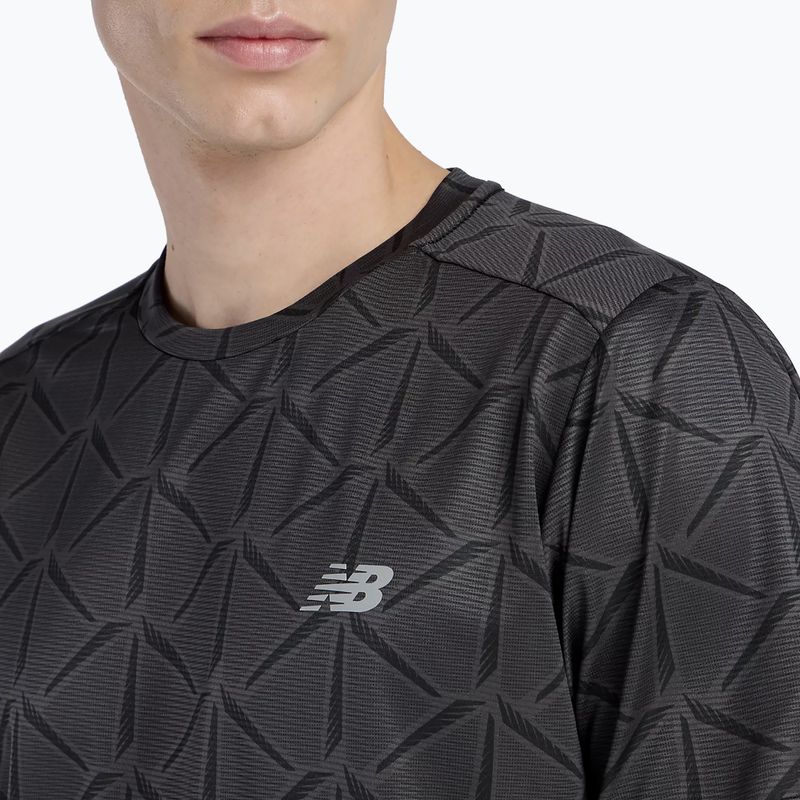 Men's T-shirt New Balance Essentials Printed T black 4