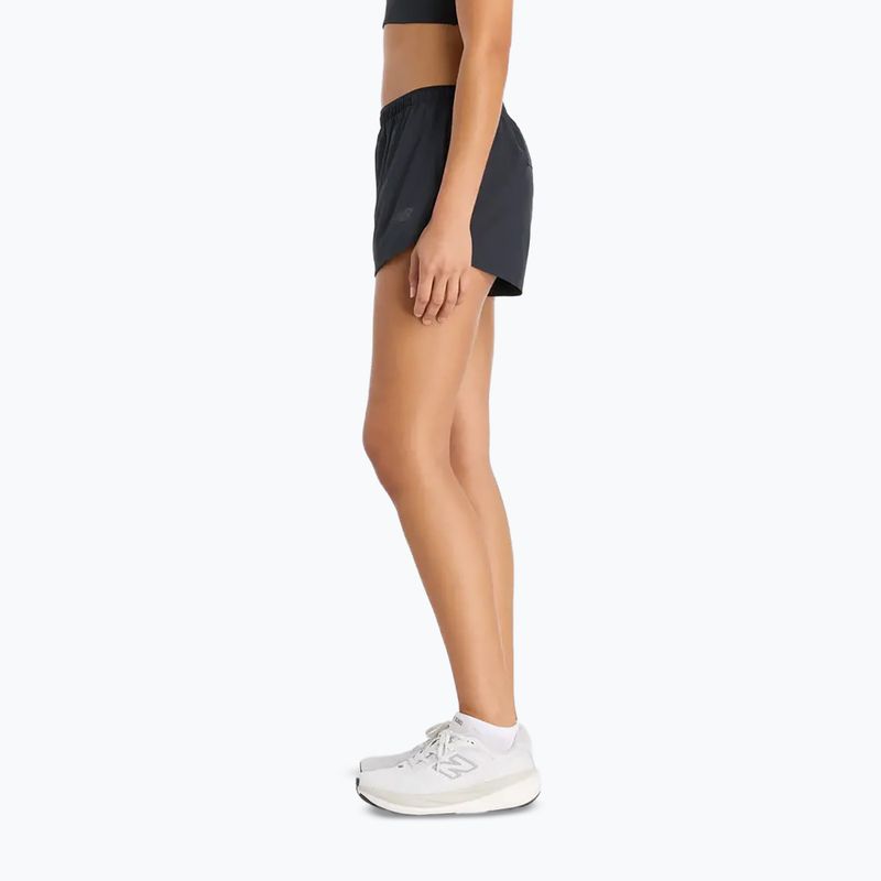 Women's running shorts New Balance Run Essentials 3" black 4