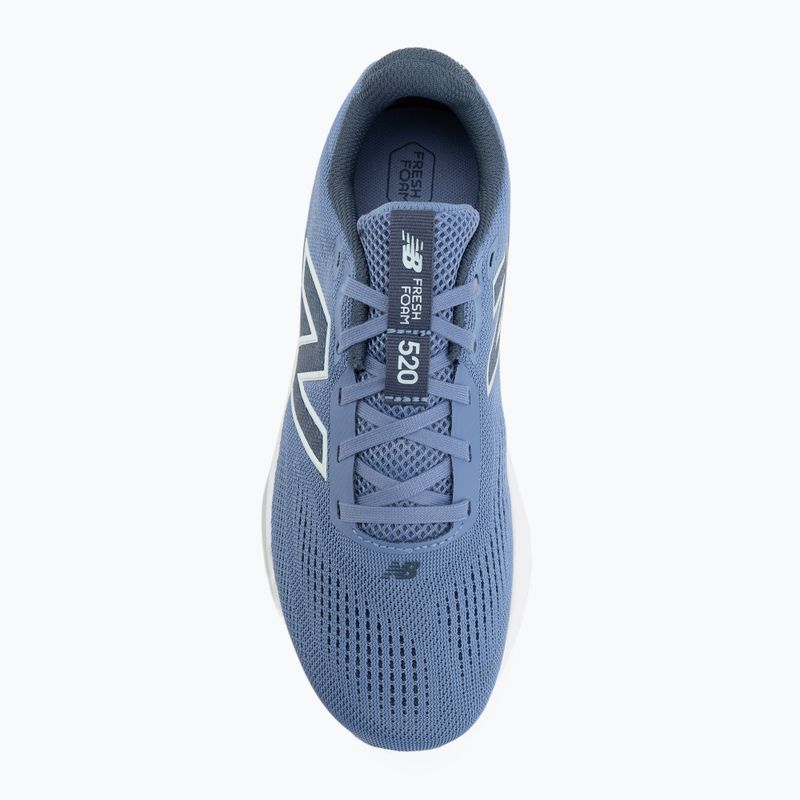 Women's running shoes New Balance Fresh Foam 520's V9 fairweather blue/vinte indigo/glint blue 5