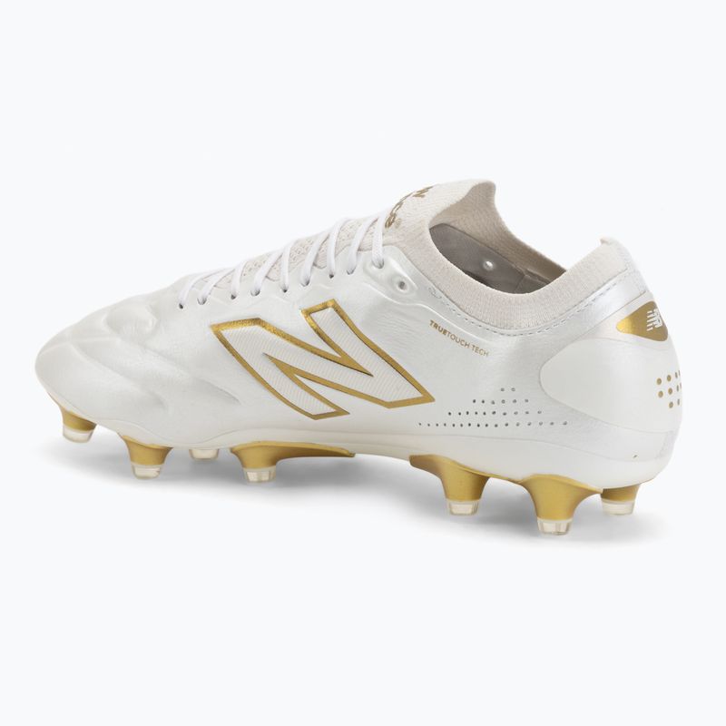 Football boots New Balance Elite V3 FG sea salt multi/gold metallic 3