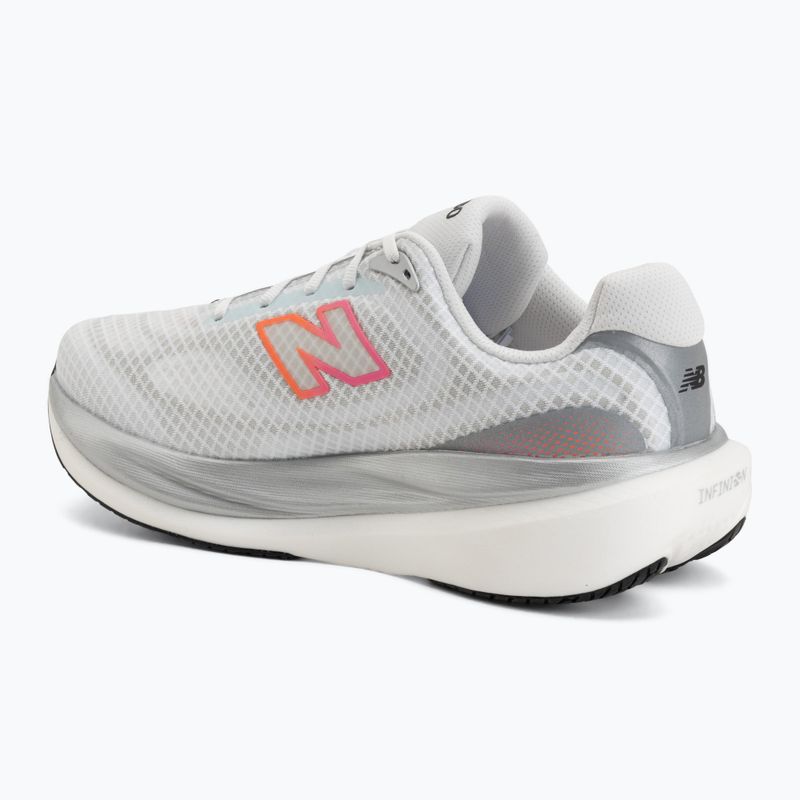 Men's running shoes New Balance 1080'S V15 103 white/pink heat/tangerine heat 3
