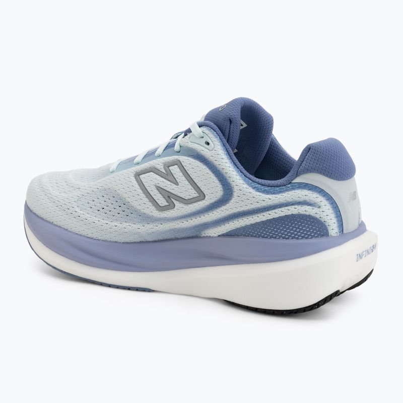 Women's running shoes New Balance 1080's V15 glint blue/silver metallic/fairweather blue 3