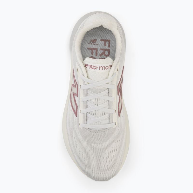 Women's running shoes New Balance Fresh Foam x More V6 sea salt/rosewood/grey matter 5