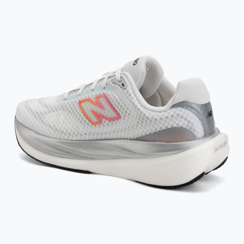 Women's running shoes New Balance 1080's V15 103 white/pink heat/tangerine heat 3