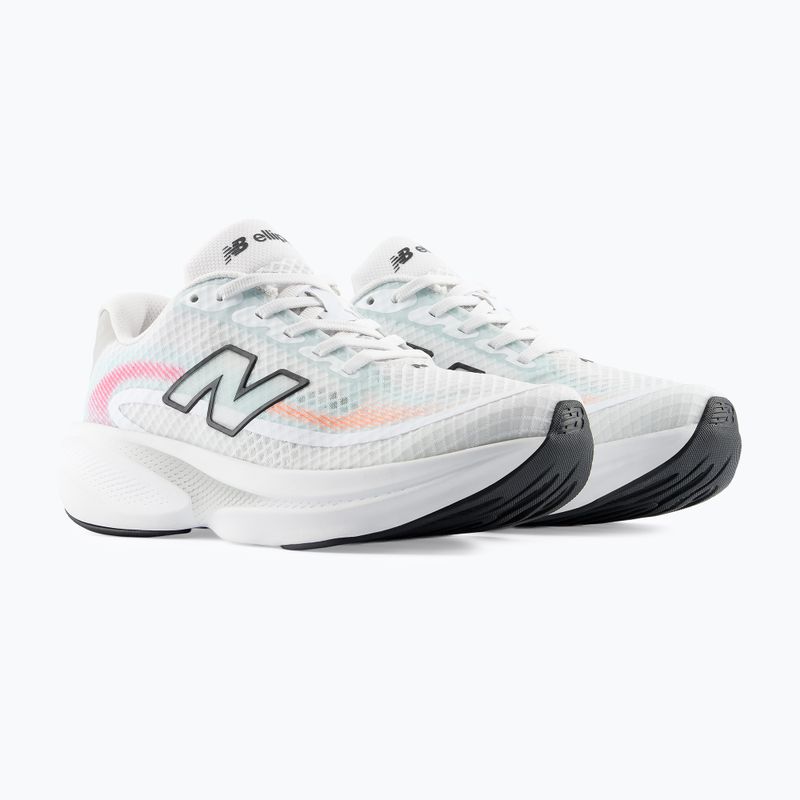 Women's running shoes New Balance Aura Summer V1 103 white/black/glint blue 3