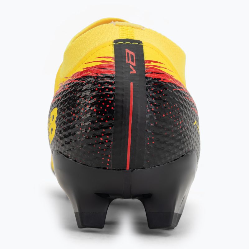 Football boots New Balance Furon Team V8 FG punch yellow/black 100/fire cracker 6