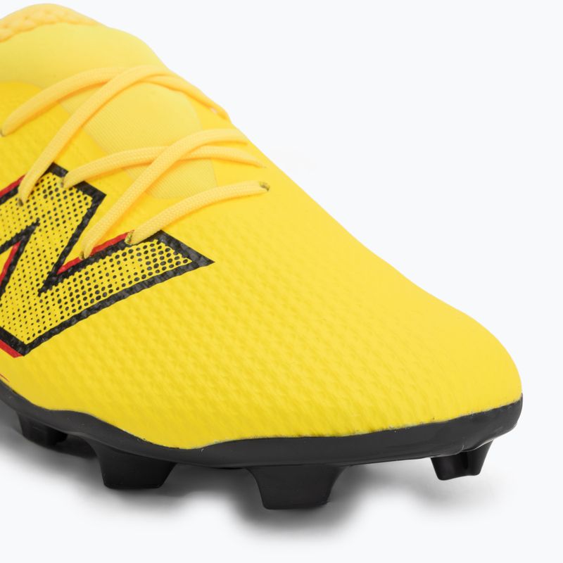 Children's football boots New Balance Furon Team V8 FG punch yellow/black 100/fire cracker 7