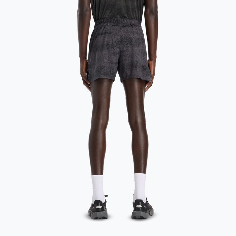 Men's running shorts New Balance RC Printed 5" black/grey 3