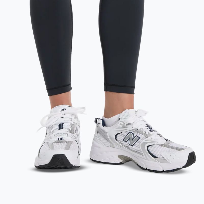 Women's leggings New Balance AC 25" black/white 6