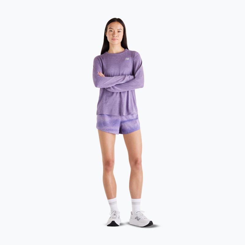 Women's running shorts New Balance RC Printed 3" candided violet 2