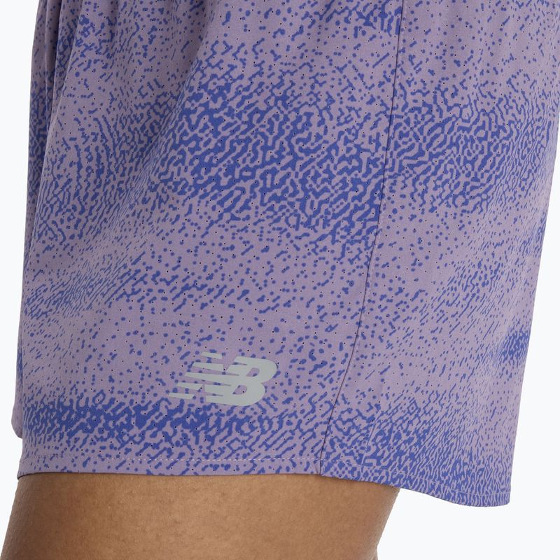 Women's running shorts New Balance RC Printed 3" candided violet 6