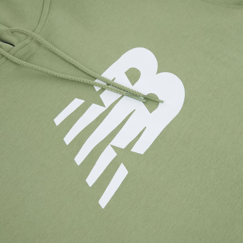 Men's sweatshirt New Balance Core Brushed Hoodie oregano 8
