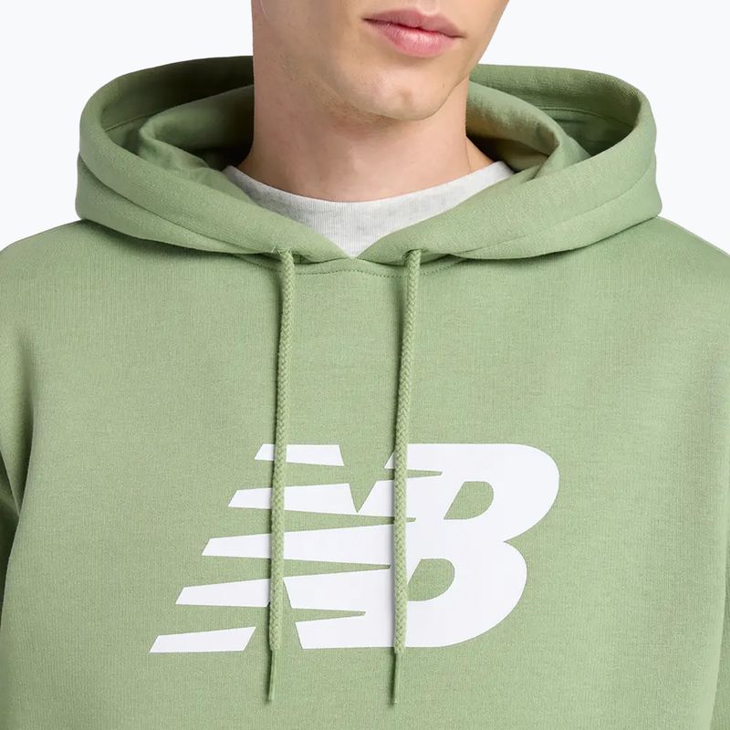 Men's sweatshirt New Balance Core Brushed Hoodie oregano 4