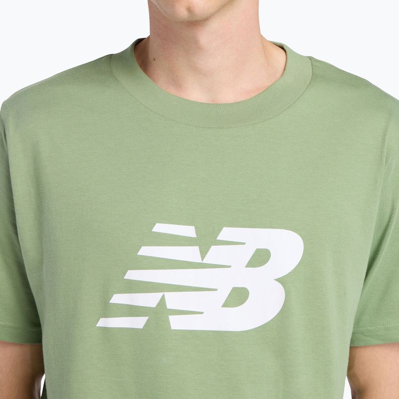 Men's T-shirt New Balance Graphic V Flying oregano 5
