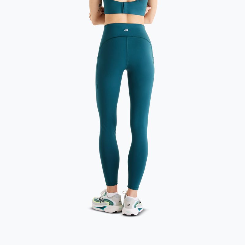 Women's running leggings New Balance RC Pocket 25" medusa green 3