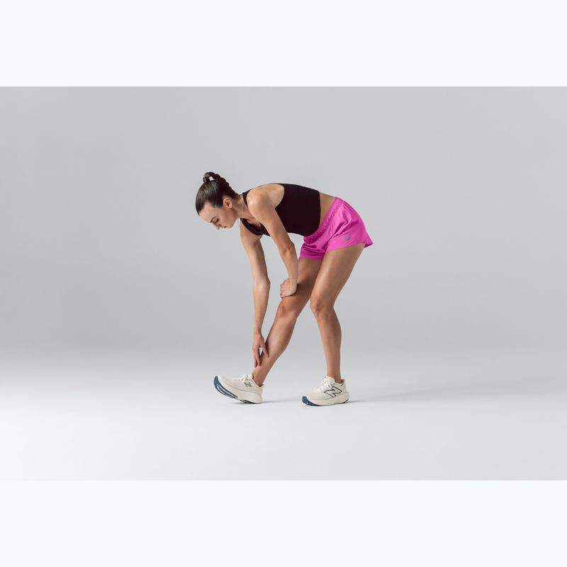 Women's shorts New Balance RC Seamless 3" pink heat 7