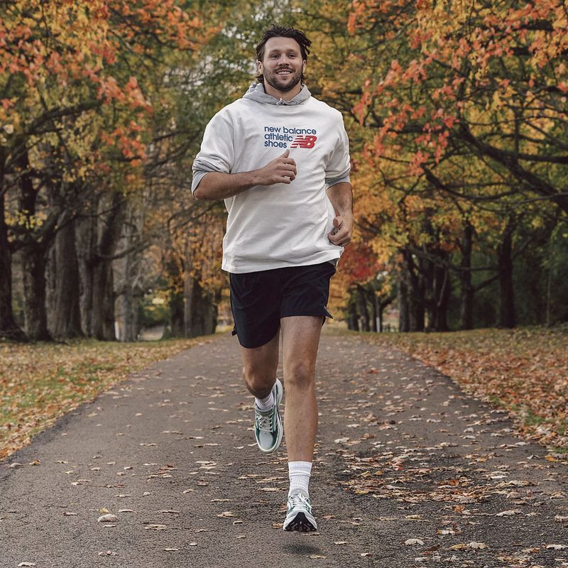 Men's running shoes New Balance Aura Summer V1 deep end/glint blue/medusa green 8