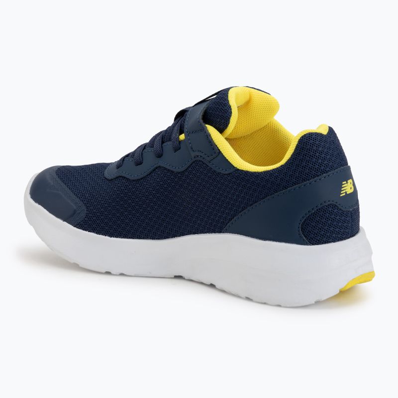 Children's shoes New Balance 578's V1 team navy/punch yellow 3