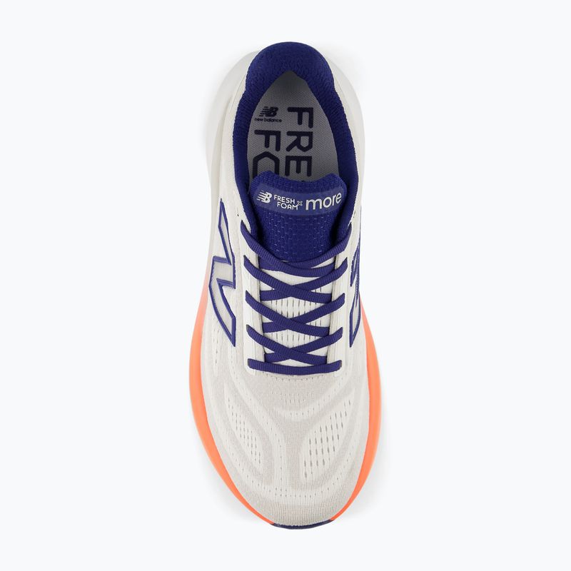 Men's running shoes New Balance Fresh Foam More V6 reflection/blue oyster/tangerine heat 5