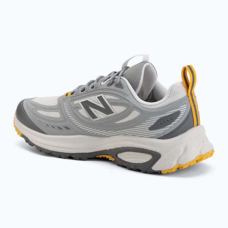 Men's running shoes New Balance 410's V9 grey matter/slate grey/varsity gold 3