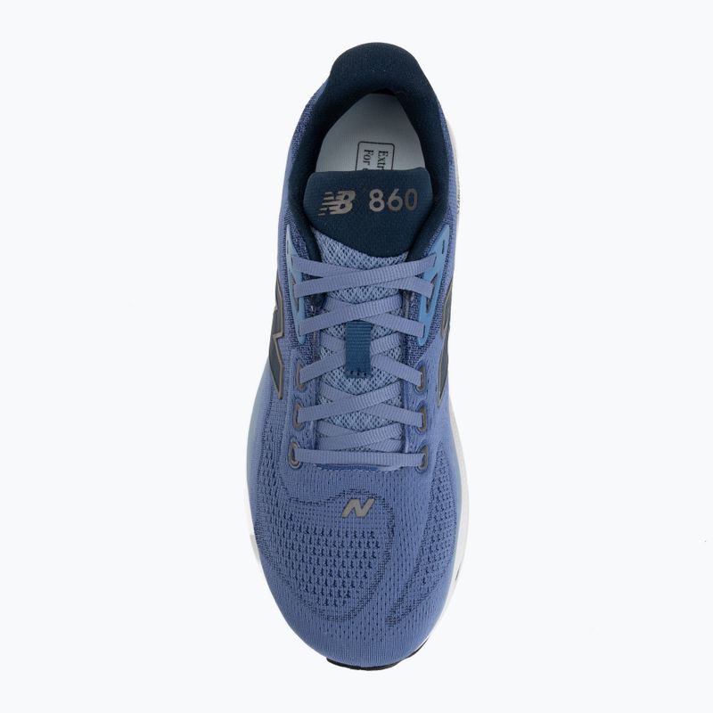 Men's running shoes New Balance Fresh Foam 860's V15 fairweather blue/ navy 5