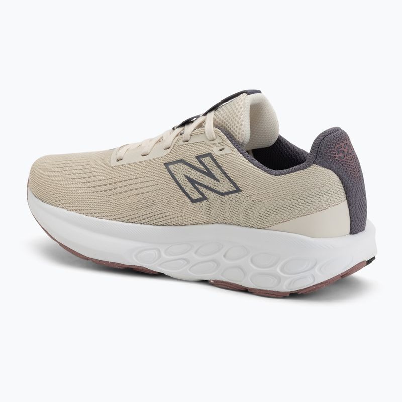 Women's running shoes New Balance Fresh Foam 520's V9 linen/neptune grey/rosewood 3