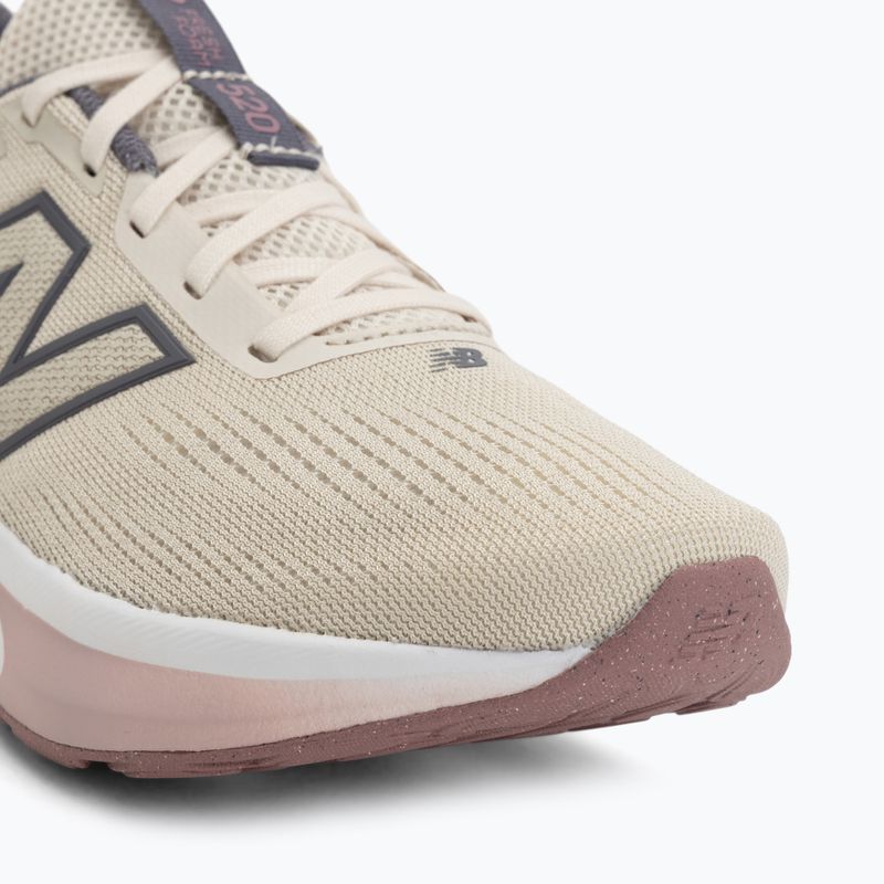 Women's running shoes New Balance Fresh Foam 520's V9 linen/neptune grey/rosewood 7