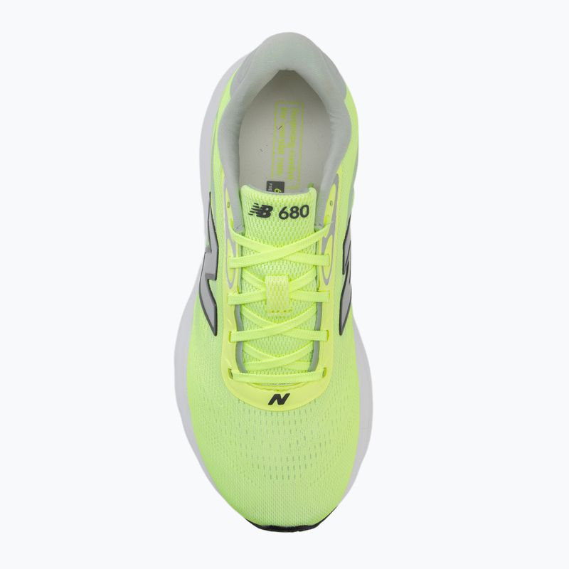 Women's running shoes New Balance Fresh Foam 680's V9 afterglow/grey matter/deep end 5