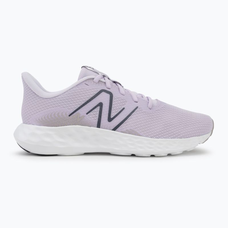Women's running shoes New Balance Fresh Foam 411's V3 taro/neptune grey/white 2