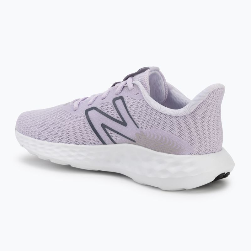 Women's running shoes New Balance Fresh Foam 411's V3 taro/neptune grey/white 3