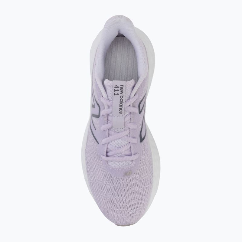 Women's running shoes New Balance Fresh Foam 411's V3 taro/neptune grey/white 5