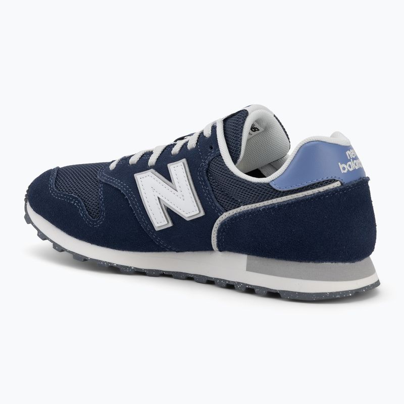 Women's shoes New Balance 373's V2 navy blue/mic blue 3