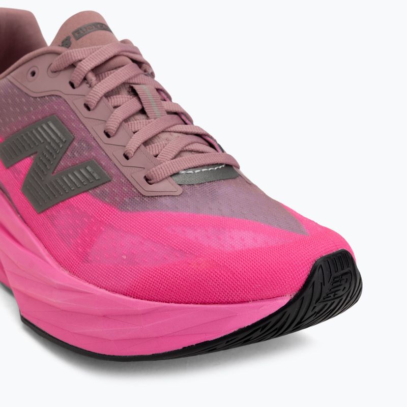 Women's running shoes New Balance FuelCell Rebel V5 pink heat/rosewood 7