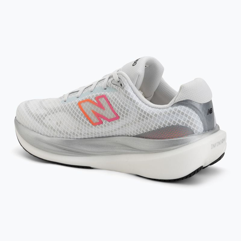 Men's running shoes New Balance 1080's V15 103 white/pink heat/tangerine heat 3