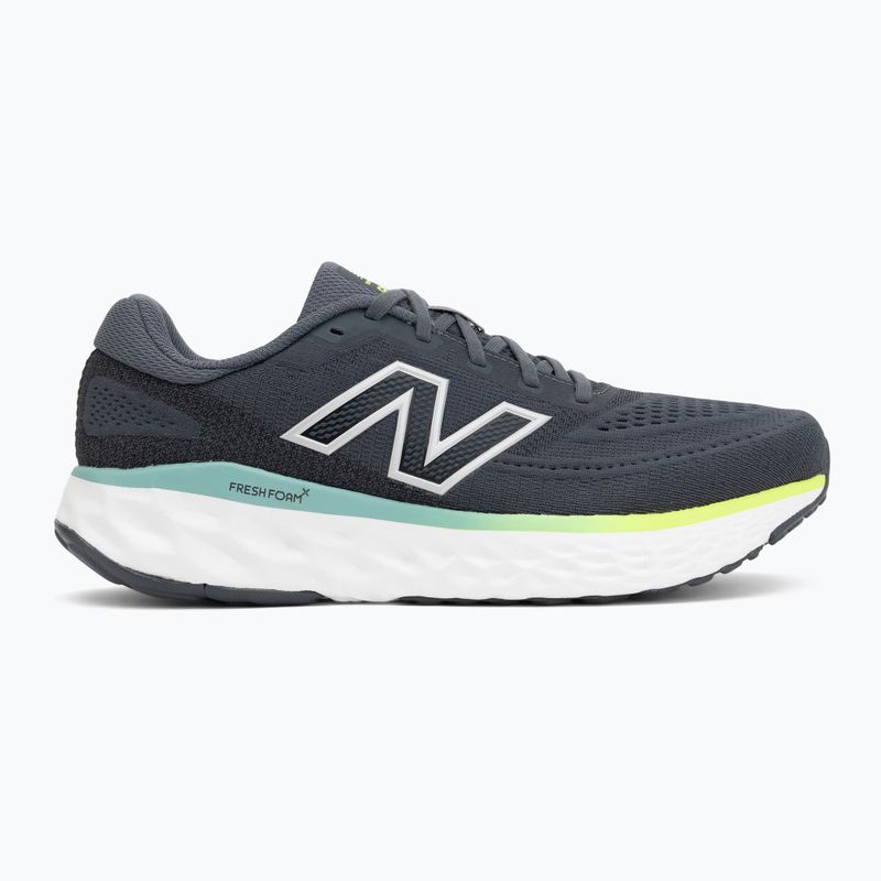 Men's running shoes New Balance Fresh Foam Evoz V4 graphite/alkaline green 2