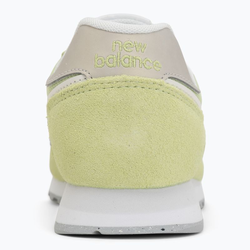 Women's shoes New Balance 373's V2 dry lime/dark silver metallic 6