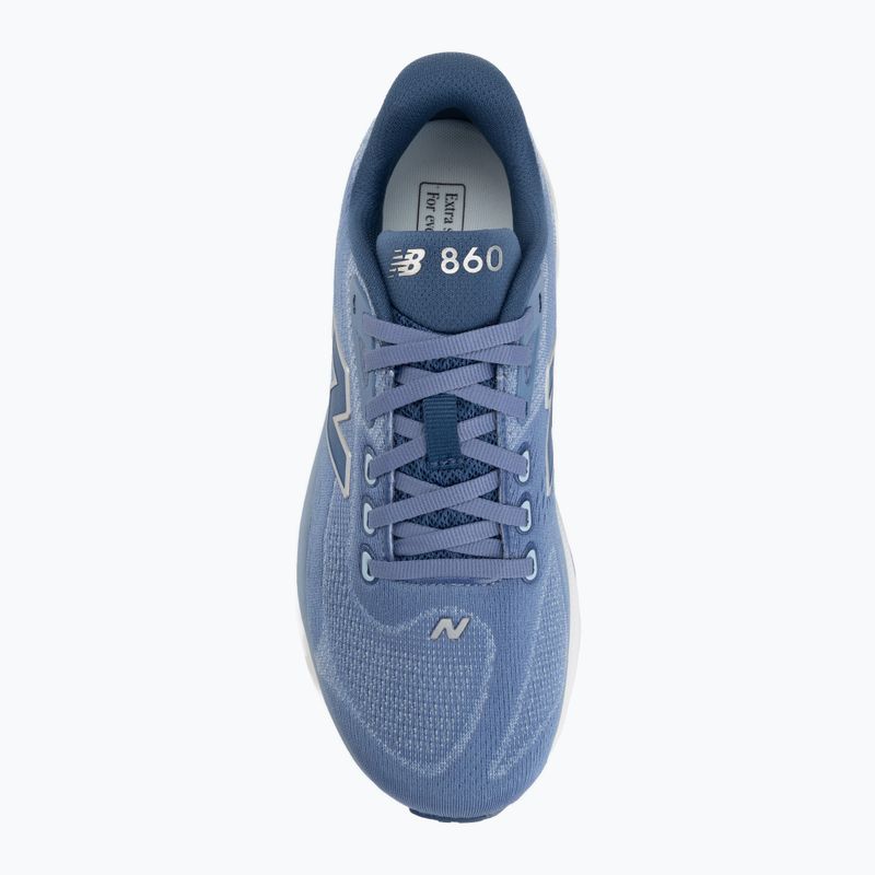 Women's running shoes New Balance Fresh Foam 860's V15 fairweather blue/silver metallic 5